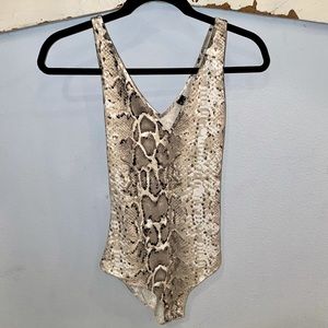 Snake Skin Body Suit